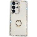 Samsung Galaxy S25 Ultra CrystalGlow Hybrid Cover med Ringholder