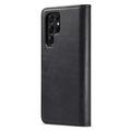 Samsung Galaxy S25 Ultra DG.Ming Læderpung med Aftageligt Cover - Sort