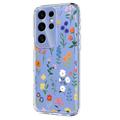 Samsung Galaxy S25 Ultra TPU-cover med blomstermønster