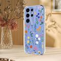 Samsung Galaxy S25 Ultra TPU-cover med blomstermønster
