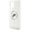 Samsung Galaxy S25 Ultra Karl Lagerfeld IML Karl&Choupette Heads Cover - MagSafe-kompatibel - Gennemsigtig