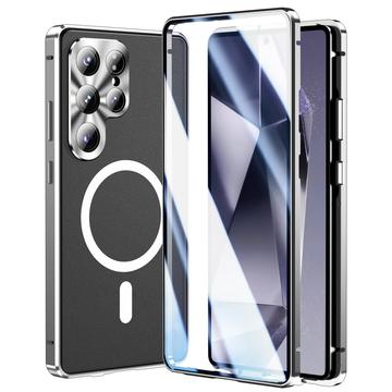 Samsung Galaxy S25 Ultra Magnetisk cover med skærmbeskyttelse af hærdet glas - MagSafe-kompatibel
