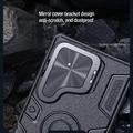 Samsung Galaxy S25 Ultra Nillkin CamShield Armor Prop Hybrid Cover - MagSafe-kompatibel - Sort