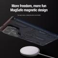 Samsung Galaxy S25 Ultra Nillkin CamShield Armor Prop Hybrid Cover - MagSafe-kompatibel - Sort