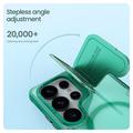 Samsung Galaxy S25 Ultra Nillkin IceBlade Prop Magnetisk Cover - MagSafe-kompatibel, skydelåg til linse - Grøn