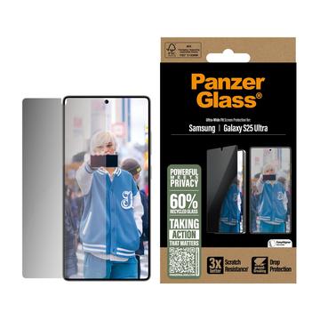 Samsung Galaxy S25 Ultra PanzerGlass Ultra-Wide Fit Privacy EasyAligner Hærdet Glas