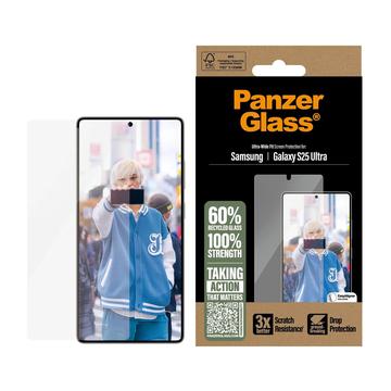 Samsung Galaxy S25 Ultra PanzerGlass Ultra-Wide Fit Skærmbeskyttelse - 9H