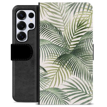 Samsung Galaxy S25 Ultra Premium Flip Cover med Pung - Tropic