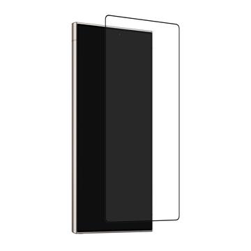 Samsung Galaxy S25 Ultra Puro Skærmbeskyttelse Hærdet Glas - førsteklasses skærmbeskyttelse - Sort Kant