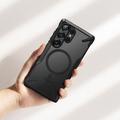Samsung Galaxy S25 Ultra Ringke Fusion X MagSafe Hybrid Cover - Sort