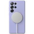 Samsung Galaxy S25 Ultra Ringke Liquid Silicone MagSafe Cover - Lavendel