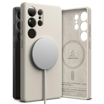 Samsung Galaxy S25 Ultra Ringke Liquid Silicone MagSafe Cover - Sten
