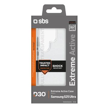 Samsung Galaxy S25 Ultra SBS Extreme Active D3O Cover - Gennemsigtig