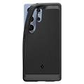 Samsung Galaxy S25 Ultra Spigen Rugged Armor Mag TPU Cover - Sort