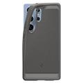Samsung Galaxy S25 Ultra Spigen Rugged Armor Mag TPU Cover - Marmor grå