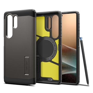 Samsung Galaxy S25 Ultra Spigen Tough Armor Mag Cover - Pistolmetal
