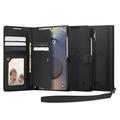 Samsung Galaxy S25 Ultra Spigen Wallet S Etui - Sort