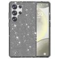 Samsung Galaxy S25 Ultra Stylish Glitter Series Hybrid Cover - Sort