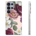 Samsung Galaxy S25 Ultra TPU Cover - Romantiske Blomster