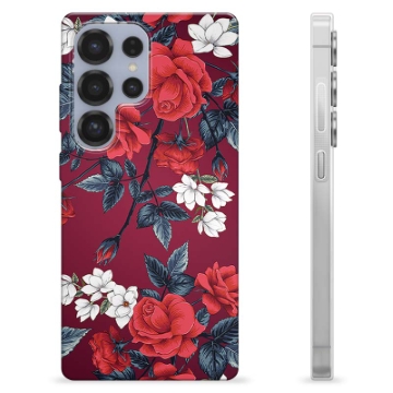 Samsung Galaxy S25 Ultra TPU Cover - Vintage Blomster