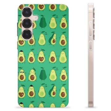 Samsung Galaxy S25+ TPU Cover - Avocadomønster