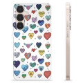 Samsung Galaxy S25+ TPU Cover - Hjerter