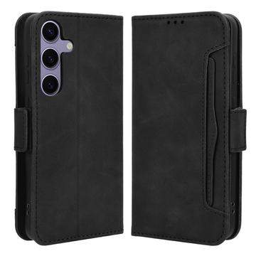 Samsung Galaxy S25+ Kortholder Pung Etui - Sort