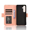 Samsung Galaxy S25+ Kortholder Pung Etui - Pink