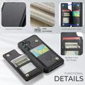 Samsung Galaxy S25+ Caseme C22-etui RFID-kortpung - Sort