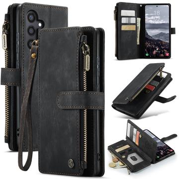 Samsung Galaxy S25+ Caseme C30 Multifunktionel Pung - Sort