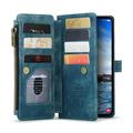 Samsung Galaxy S25+ Caseme C30 Multifunktionel Pung - Blå