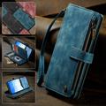 Samsung Galaxy S25+ Caseme C30 Multifunktionel Pung - Blå