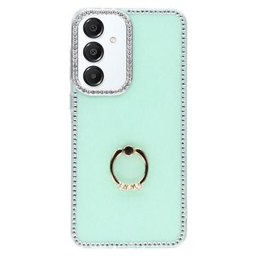 Samsung Galaxy S25+/S24+ CrystalGlow Hybrid Cover med Ringholder