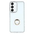 Samsung Galaxy S25+/S24+ CrystalGlow Hybrid Cover med Ringholder