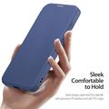Samsung Galaxy S25+ Dux Ducis Skin X Pro Magnetisk Flip Cover - Blå