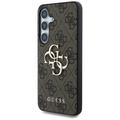 Samsung Galaxy S25+ Guess 4G Big Metal Logo Hybrid Cover - Brun