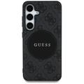 Samsung Galaxy S25+ Guess 4G Round Patch Classic Logo Cover - MagSafe-kompatibel