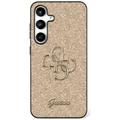Samsung Galaxy S25+ Guess Fixed Glitter 4G Metal Logo Cover
