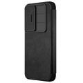 Samsung Galaxy S25+ Nillkin Qin Pro Flip Cover - Sort