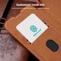 Samsung Galaxy S25+ Nillkin Qin Pro Flip Cover - Brun