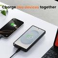 Samsung Galaxy S25+/S24+ batterietui med ekstra batteri - 10000mAh - sort