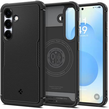 Samsung Galaxy S25+ Spigen Core Armor Mag MagSafe TPU Cover - Sort