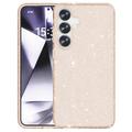 Samsung Galaxy S25+ Stylish Glitter Series Hybrid Cover - Guld