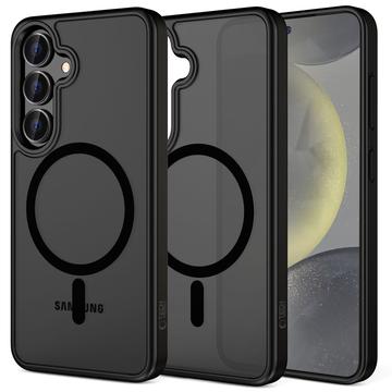 Samsung Galaxy S25+ Tech-Protect Magmat Cover - MagSafe Kompatibel - Mat Sort