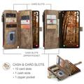 Samsung Galaxy S26 Caseme C30 Multifunktionel Pung - Brun