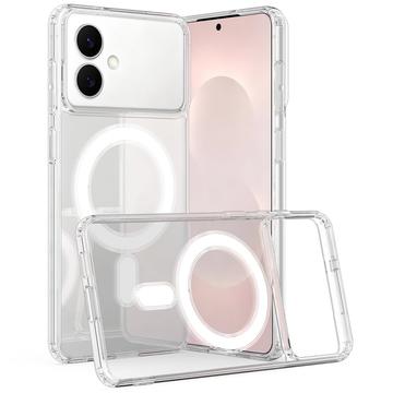 Samsung Galaxy S26 Edge Hybrid Cover - MagSafe Kompatibel - Gennemsigtig