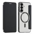 Samsung Galaxy S26 FE Flip cover med kortholder - MagSafe-kompatibel - Sort