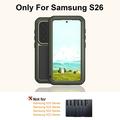 Samsung Galaxy S26 Love Mei Powerful Hybrid Cover - Grøn