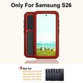 Samsung Galaxy S26 Love Mei Powerful Hybrid Cover - rød