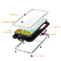 Samsung Galaxy S26 Love Mei Powerful Hybrid Cover - Hvid